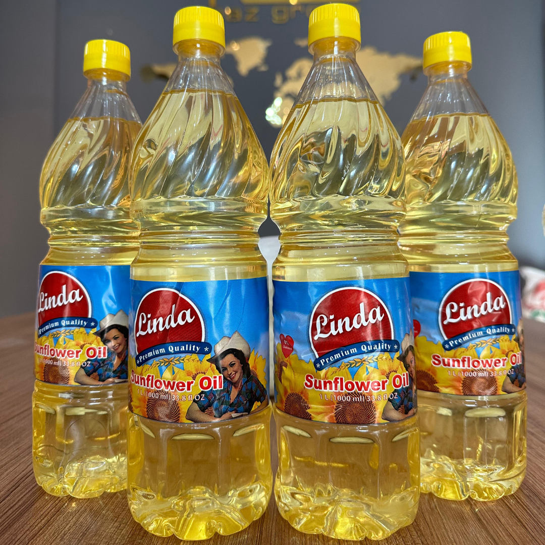 Turkish Sunflower Oil Linda Premium Quality 1L Bottle